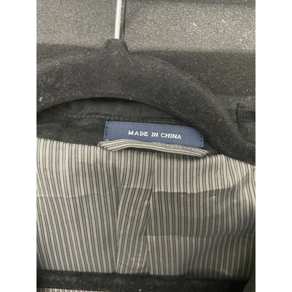 RALPH Ralph Lauren Dillard’s Blazer Coat Jacket Men's 46R Black Three Button
